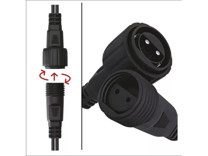 225287_PREDLZOVACI KABEL PRE SPOJOVACIE RETAZE PROFI CIERNY, 10 M, VONKAJSI AJ VNUTORNY A (2)